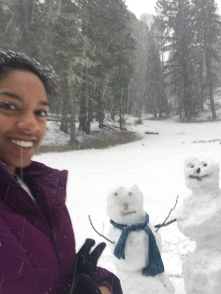 ‘In The Lane Snow is Glistening’